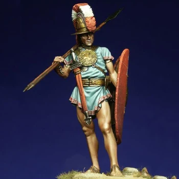 В разобранном виде 1/32 Итальянский солдат древняя подставка Фигурка из смолы миниатюрные модельные наборы Неокрашенный