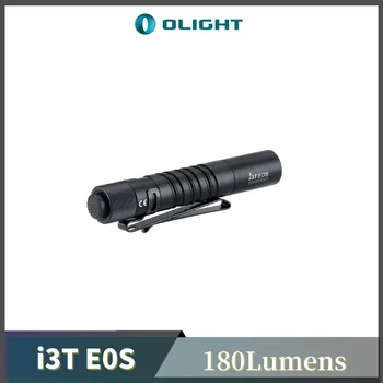 Светодиодный фонарик Olight I3T EOS 180 люмен включает в себя батарейку AAA, мини-брелок для ключей.