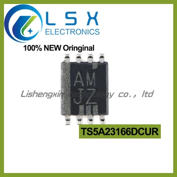 10шт TS5A23166DCUR AMJZ US-8 Двойной однополюсный аналоговый переключатель Single Throw (SPST) с чипом
