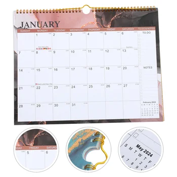 Настенный Календарь Домашний 2025 Год Бытовой Ежедневный Обратный Отсчет Рабочий Стол в Комнате для Планирования Праздников в Офисе Обратного Отсчета