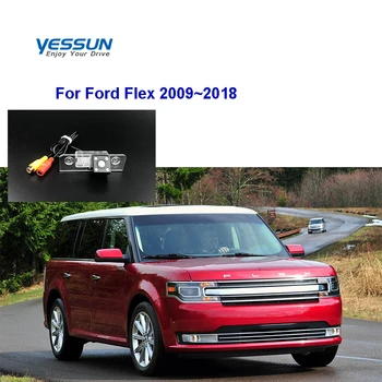 Yessun HD CCD Камера Ночного Видения Заднего Вида Автомобиля С Обратным Резервированием Водонепроницаемая Для Ford Flex 2009 ~ 2018