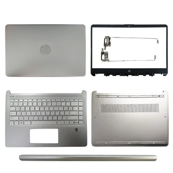 Новый ноутбук для HP 14-DQ 14-FQ 14S-DR 14S-FR TPN-Q221 Задняя крышка ЖК-дисплея/Передняя панель/Петли/Крышка Петель/Упор для рук/Нижний корпус Ноутбука