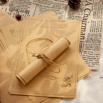 Креативный конверт с оленем, ретро набор канцелярских конвертов, конверт с любовным письмом, маленький свежий и простой текстовый свадебный конверт