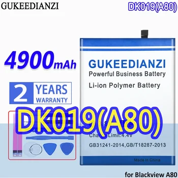 Аккумулятор GUKEEDIANZI Большой емкости DK019 (A80) 4900mAh для Blackview A80