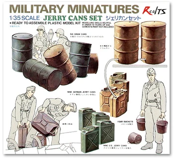 Набор военных миниатюр Tamiya 35026 в масштабе 1/35, набор барабанов и консервных банок