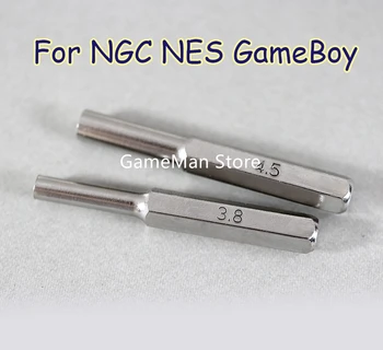 OCGAME 3 пары = 6шт 3,8 мм и 4,5 мм Gamebit Шестигранная Отвертка для N64 для NGC для консоли SNES для игрового картриджа SEGA