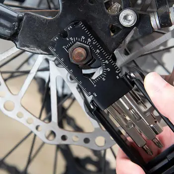 Удобный в переноске велосипед, многофункциональный инструмент из нержавеющей стали, практичный гаечный ключ для шоссейного горного велосипеда с открывалкой для бутылок