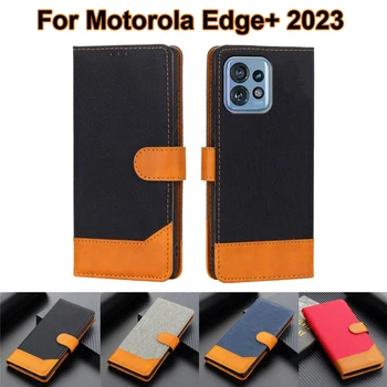 Чехлы для телефонов Motorola Edge + 2023 Чехол-бумажник для Moto X40 XT2301-5 Funda Для чехол Motorola Edge 40 Pro Edge Plus 2023