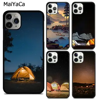 Иллюстрация MaiYaCa Camping Чехол Для Телефона Чехол Для iPhone 15 SE2020 6 6s 7 8 plus X XR XS 11 12 mini 13 14 pro max shell coque
