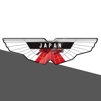 Наклейка на мотоцикл Япония Италия Германия Великобритания Наклейка с флагом для автомобиля, мото-скутера, наклейка -3D смола
