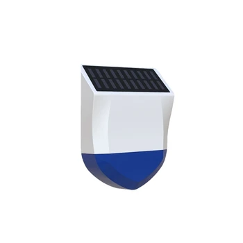 1 комплект неограффити Интеллектуальная звуковая и световая сигнализация Zigbee на открытом воздухе, непромокаемая солнцезащитная сигнализация, ABS сигнализация Zigbee