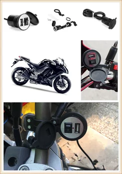Мотоцикл модифицированный USB зарядное устройство для мобильного телефона с переключателем водонепроницаемый для HONDA CBR500R CB500F X GROM RC51 RVT1000 SP-1 SP-2