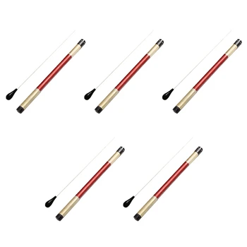 Дирижерские палочки 5X, ручка из искусственного агата Дирижерская палочка для оркестра Музыкальные палочки (черные)