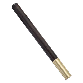 10 шт. деревянных ручек для подписи, подарочная нейтральная ручка, латунная деревянная шариковая ручка