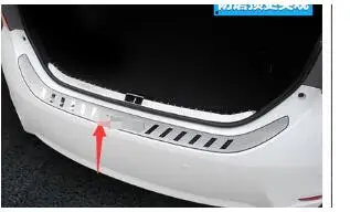Задние щитки из нержавеющей стали Задний бампер отделка багажника педаль бампера подходит для Toyota Corolla 2014 2015 2016