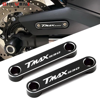 Для Yamaha TMAX TMAX530 T-MAX530 2015-2018 Мотоцикл С ЧПУ Алюминиевые Аксессуары Рамка Крышки Передней Оси Боковая Пластина Декоративная