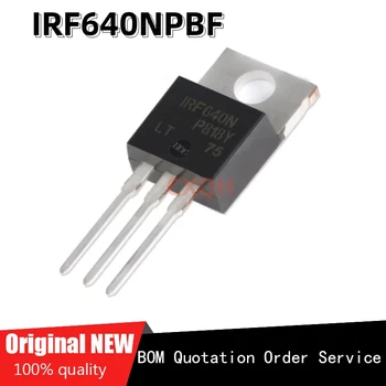 5 шт./лот IRF640NPBF IRF640N TO-220 100% Новый чипсет IC Оригинал