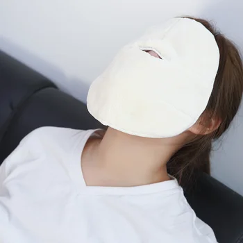Полотенце для перевязки лица, маска для лица, увлажняющий холодный Горячий компресс, полотенце для лица из кораллового бархата для корейского салона красоты по уходу за кожей