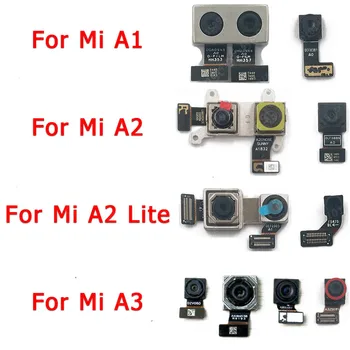 Задняя Фронтальная камера для Xiaomi Mi A2 Lite A3 A1 5X 6X Задняя Маленькая задняя Фронтальная Селфи Гибкий Модуль камеры Запасные Части