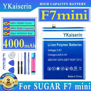 YKaiserin Аккумулятор F7mini 4000 мАч Для SUGAR F7 mini Аккумуляторы Для Мобильных Телефонов