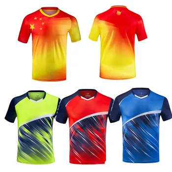 New tenis femenino, детские футболки для бадминтона, мужская теннисная рубашка для фитнеса, футболка для пинг-понга, спортивная тренировочная рубашка, одежда для тенниса 2001