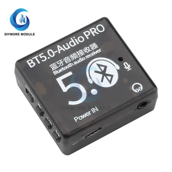 Мини Bluetooth 5,0 Декодер Плата Аудиоприемника BT5.0 PRO MP3 Плеер Без Потерь Беспроводной Стерео Музыкальный Усилитель Модуль С Корпусом