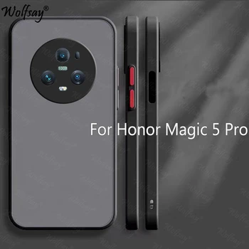 Роскошный полупрозрачный мягкий чехол для Honor Magic 5 Pro, бампер, противоударный чехол для Honor Magic 5 Pro, чехол для Honor Magic 5 Pro