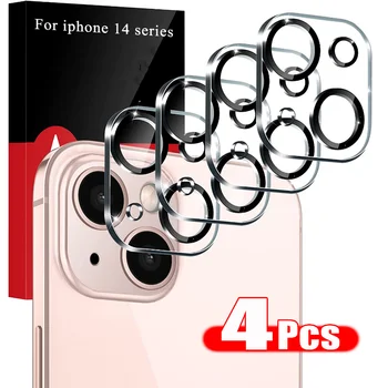 Протектор объектива камеры для IPhone14 Pro Max Plus из Закаленного стекла Прозрачная Защитная пленка от царапин для Iphone 14 Серии