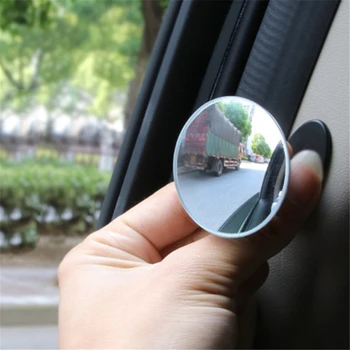 Новый прочный регулируемый широкоугольный объектив, зеркало заднего вида на заднем сиденье автомобиля, зеркало слепой зоны заднего сиденья