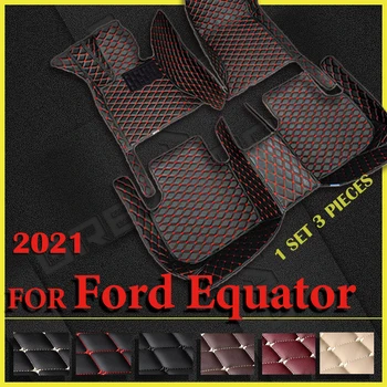 Автомобильные Коврики Для Ford Equator Eight Seats 2021 Пользовательские Автоматические Накладки Для Ног Автомобильные Ковровые Покрытия Аксессуары Для Интерьера